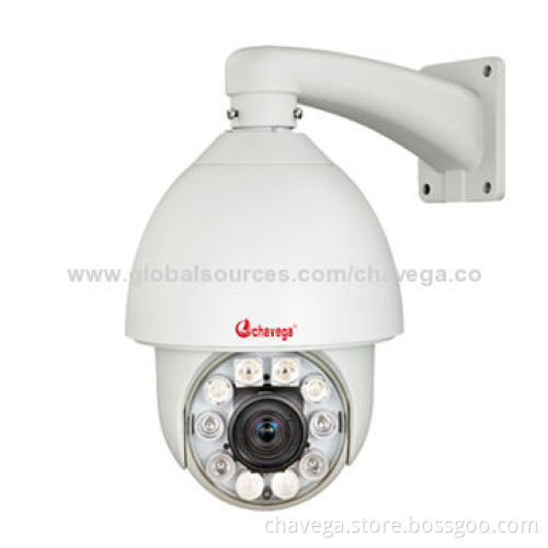 Auto-tracking 480TVL Sony CCD 27x IR High-speed Dome Outdoor Wireless Security Camera, 150m Distance